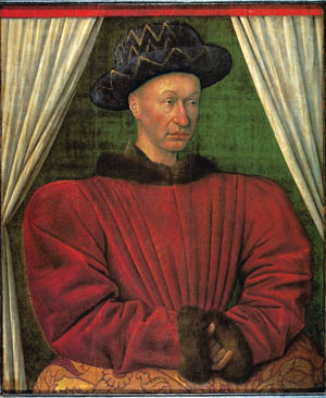 The weak-willed Dauphin, later crowned Charles VII.