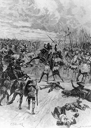 Philip vs Edward at the Battle of Crécy