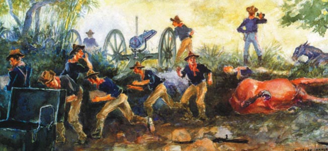 “Gatling Gun Parker” won worldwide fame for his innovative exploits alongside Teddy Roosevelt at the Battle of San Juan Hill.